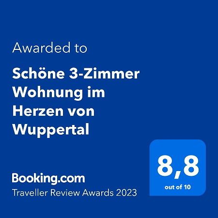 Schoene 3-Zimmer Wohnung Im Herzen Von Wuppertal Buitenkant foto